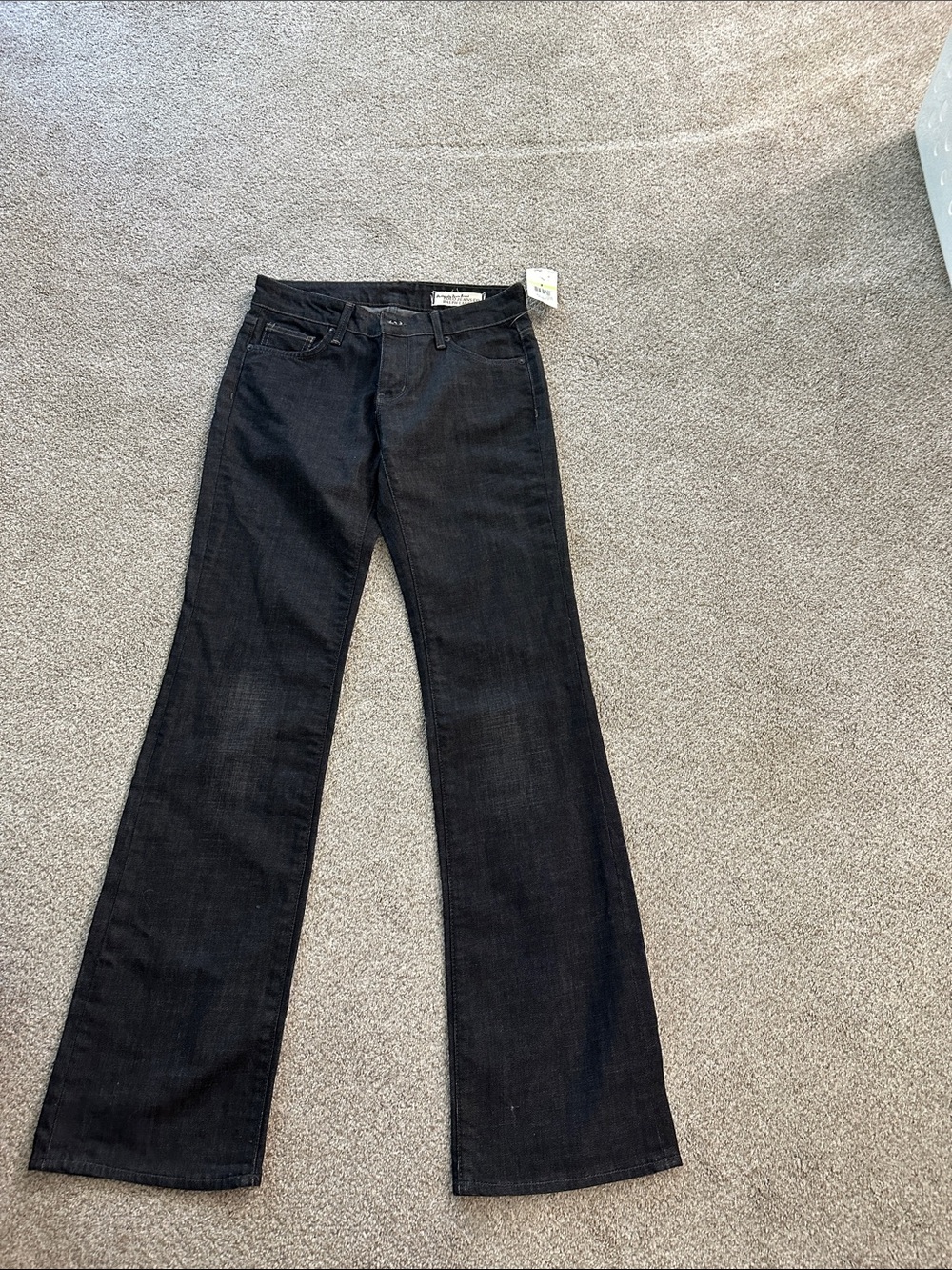 Women’s vintage Ralph Lauren Black Wide-Leg Jeans size 4 New with tag